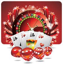 Studio Evolution Gaming dengan dealer langsung dan kartu fisik di meja Blackjack